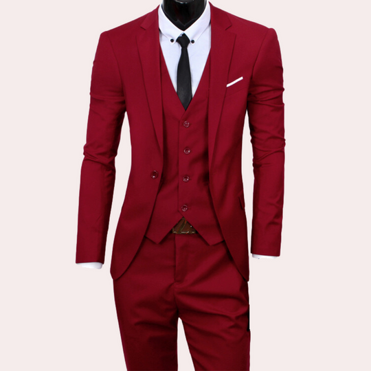 Herren Dreiteiliger Anzug | Festliches Outfit für Hochzeitsgäste