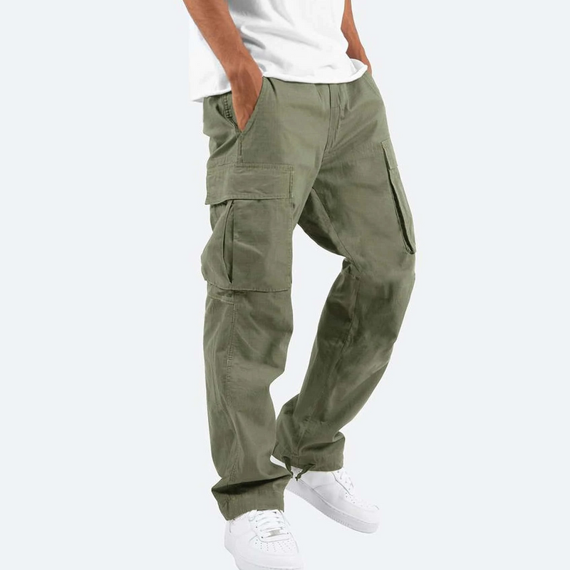 Herren Cargo Hose mit Mehreren Taschen | Streetwear Hose