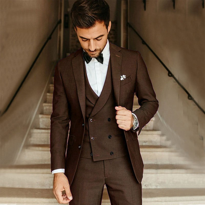 Dreiteilig Anzug-Set für Herren | Blazer, Weste und Hose