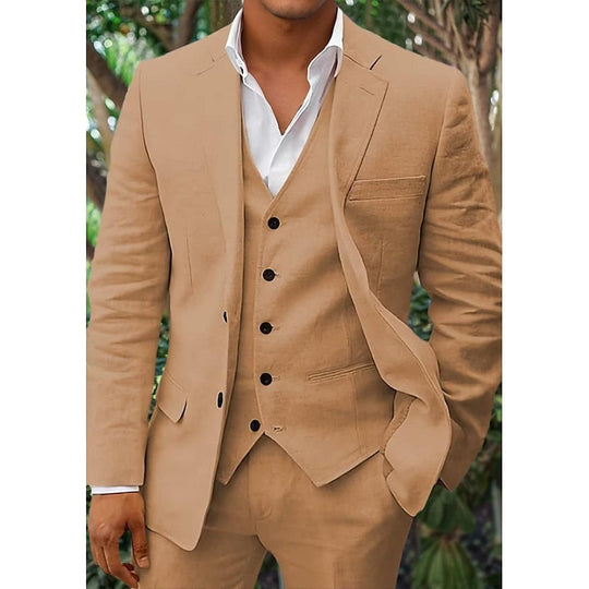 Blazer, Weste und Hosen-Set für Herren | Dreiteilig
