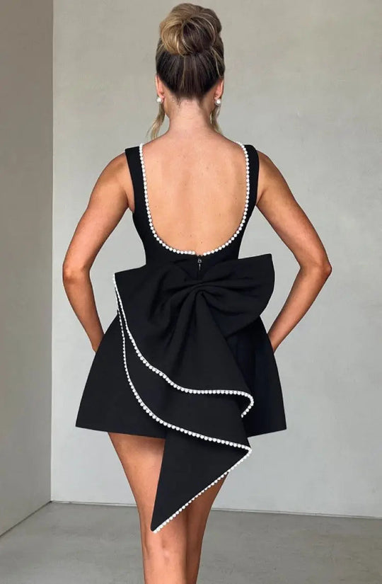 Rückenfreies Partykleid für Damen | MIni