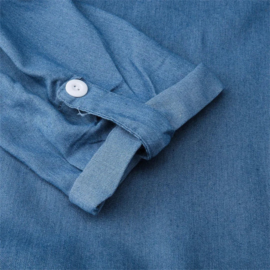 Denim-Kleid für Damen | Maxi