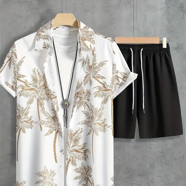 Herren Lässig Sommer Set | Zweiteilig