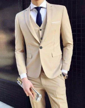 Formaler Anzug, Weste und Hose Set für Herren | Dreiteilig