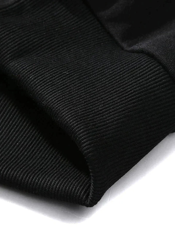 Skulptur Briefdruck Kapuzenpulli für Herren