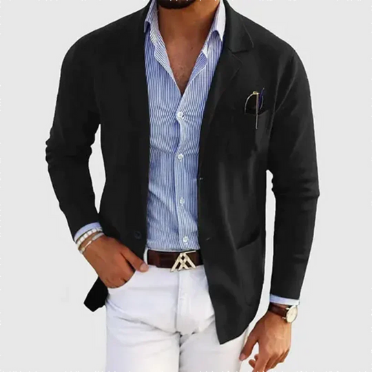 Herren Lässiger Arbeitsblazer | Einreihig