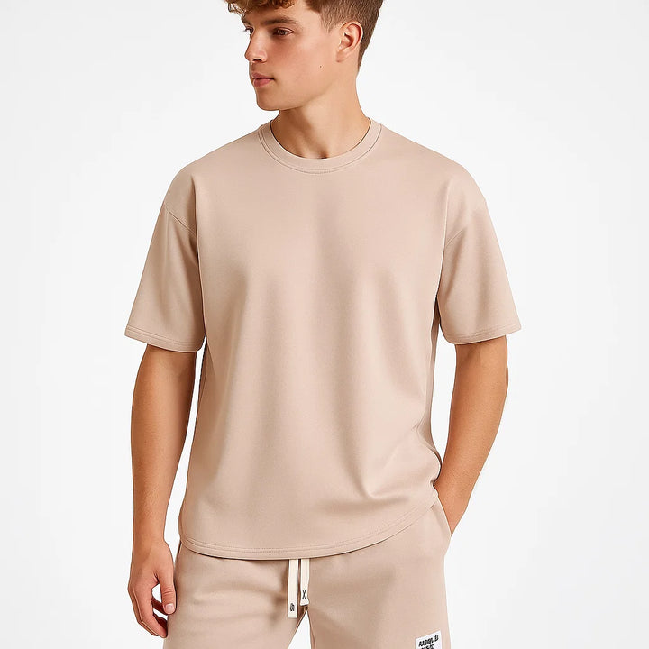 Casual Men's T-Shirt and Shorts Set | Summer