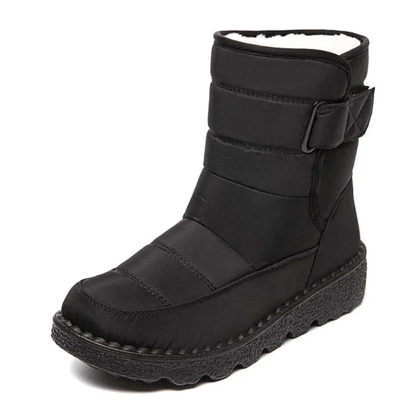 Herren Winterstiefel mit Rutschfester Sohle und Schnalle