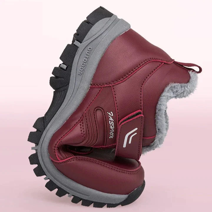 Unisex Thermo Winterstiefel mit Warmem Futter und Rutschfester Sohle
