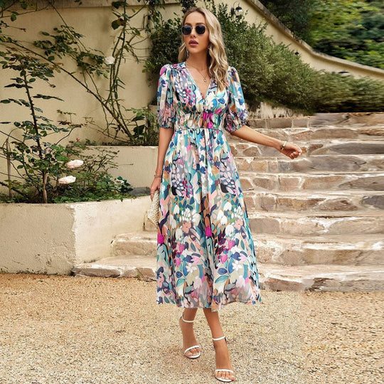 Damen Sommerkleid Midi | Lebendig