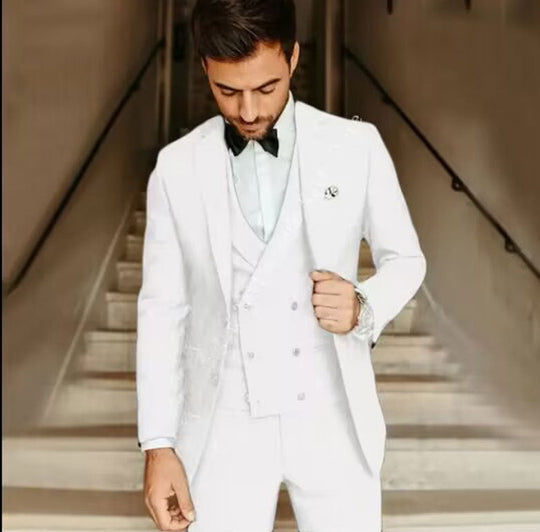 Dreiteilig Anzug-Set für Herren | Blazer, Weste und Hose