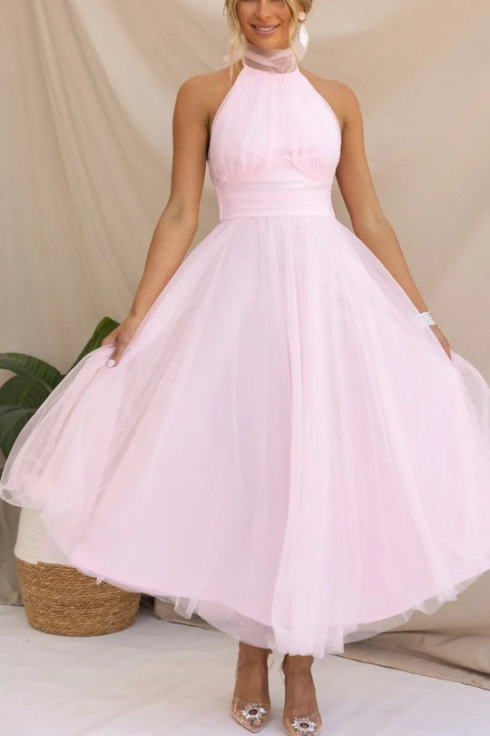 Damen Sommer Hochzeit Gast Kleid | Midi
