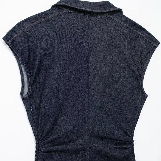 Denim-Kleid für Damen | Midi