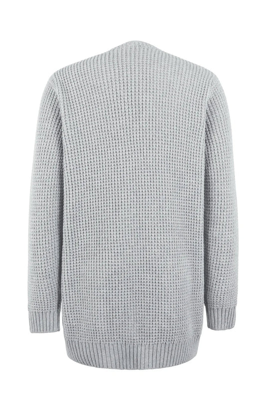 Klassische Strickjacke für Damen | Langärmelig