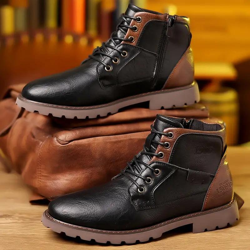 Herrenstiefel mit Reißverschluss | Klassisches Knöchelschuhwerk