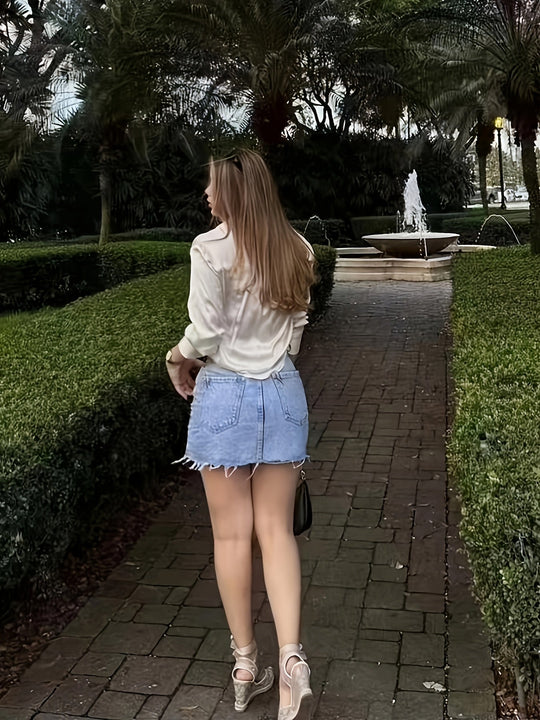 Damen-Denimrock | Mini