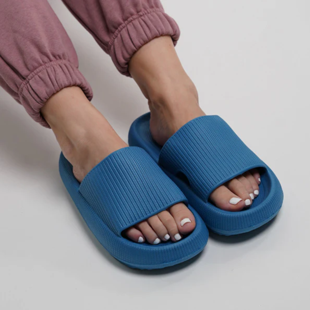 Damen Sandalen mit dicker Sohle für zu Hause | Slides