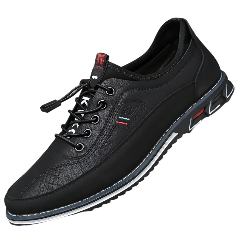 Herren Lässig Leder Turnschuhe | Gehen