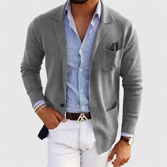 Herren Lässiger Arbeitsblazer | Einreihig