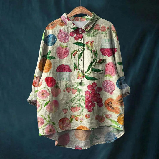 Damenhemd | Blumen