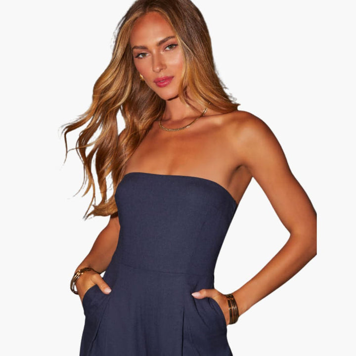Trägerloser Damen-Overall | Lässig