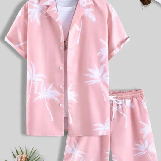 Palmen-Outfit-Set für Männer | Sommer