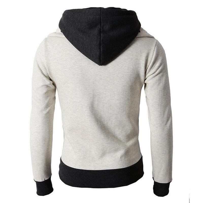Herren Winterjacke mit Reißverschluss | Hoodie
