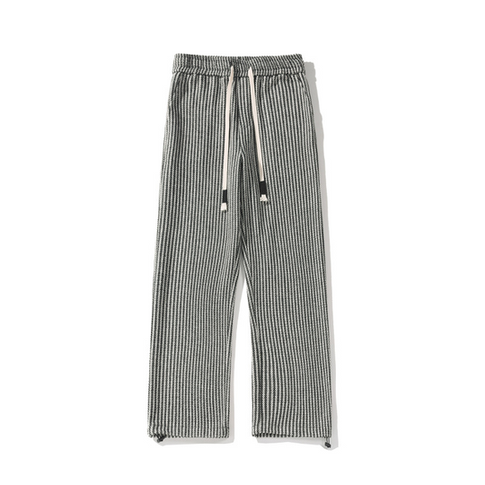 Gestreifte Jogginghose für Herren | Weite Hose mit Kordelzug