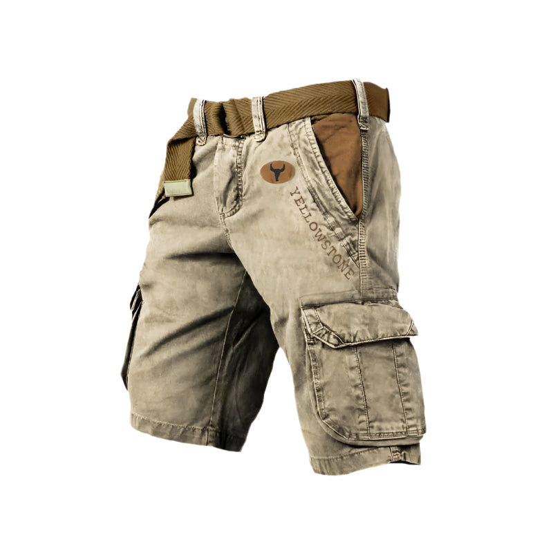 Herren-Alltags-Cargo-Kurze Hosen | Mehrfachtasche