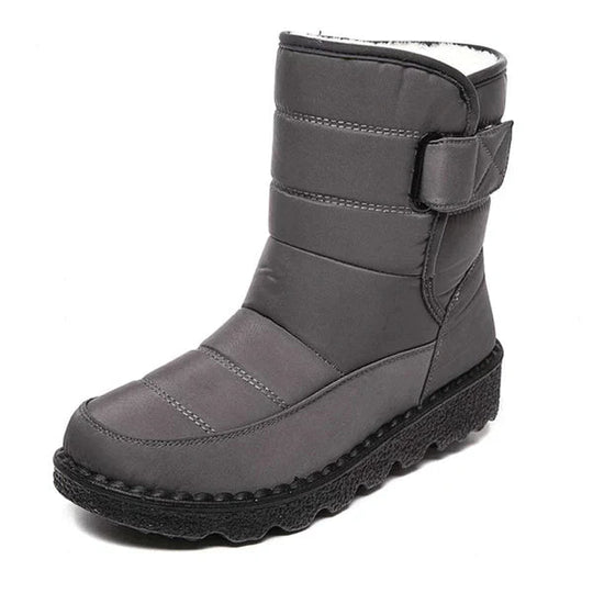 Herren Winterstiefel mit Rutschfester Sohle und Schnalle