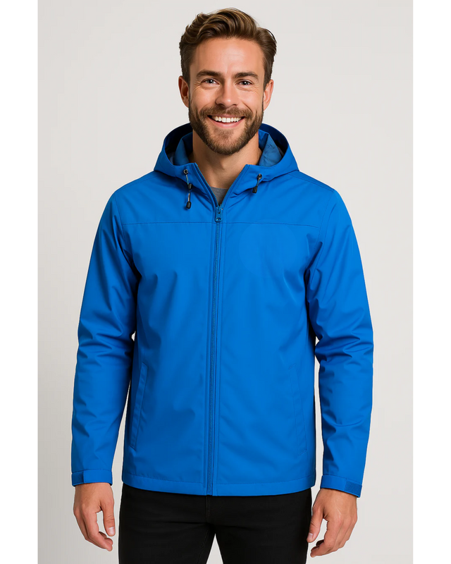 Kapuzenjacke für Herren | Reißverschlussjacke mit Taschen