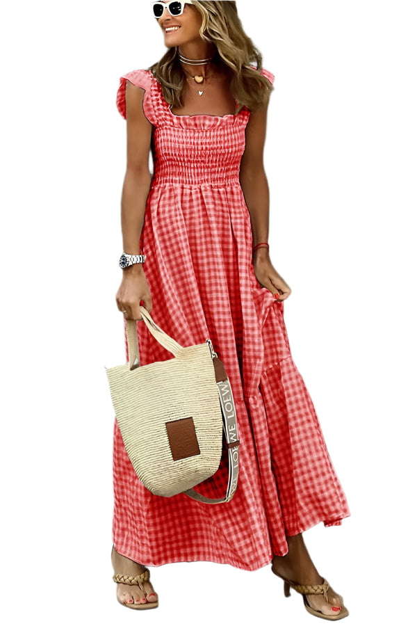 Langes Sommerkleid für Frauen | Midi