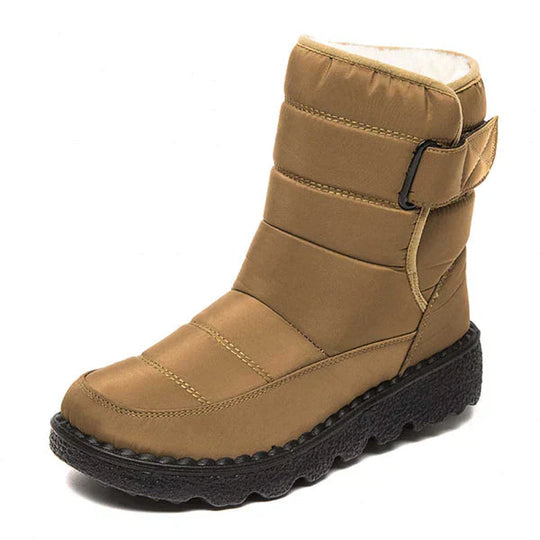 Herren Winterstiefel mit Rutschfester Sohle und Schnalle