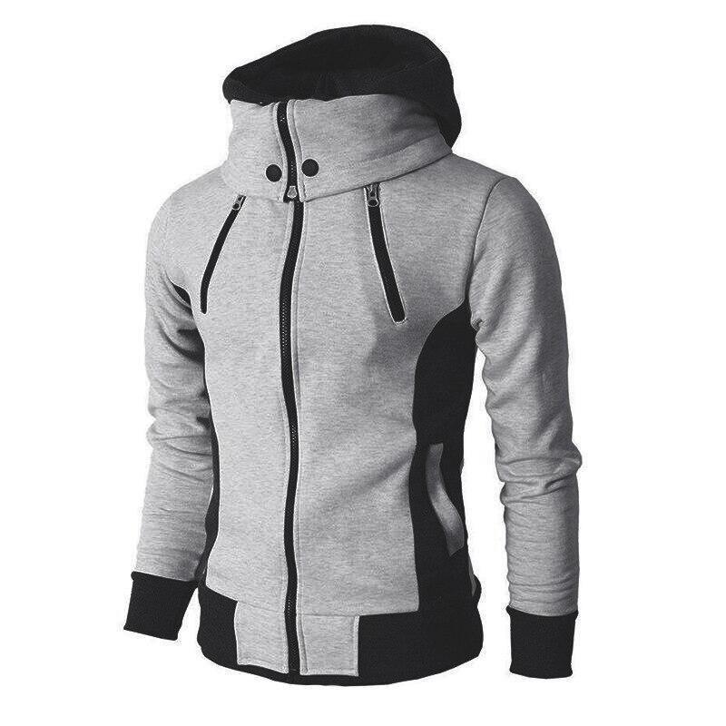 Herren Winterjacke mit Reißverschluss | Hoodie