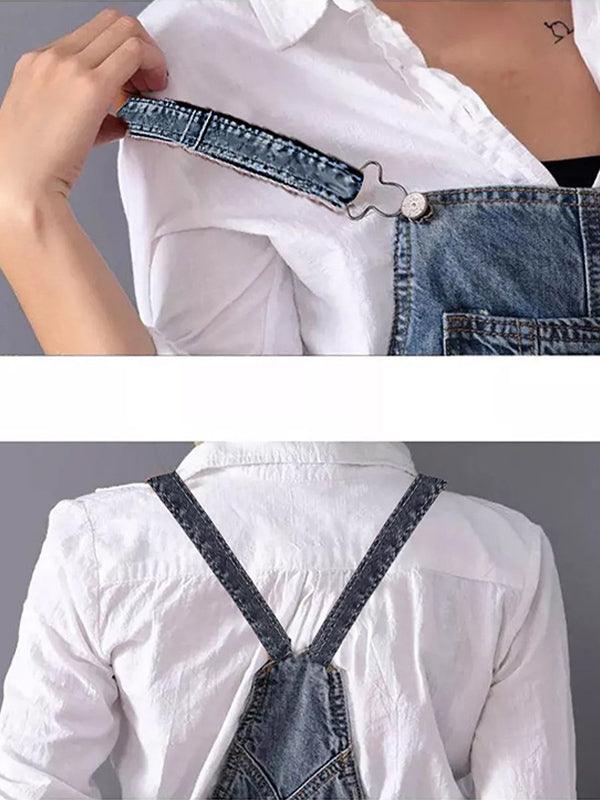 Damen-Overall Kleid | Denim