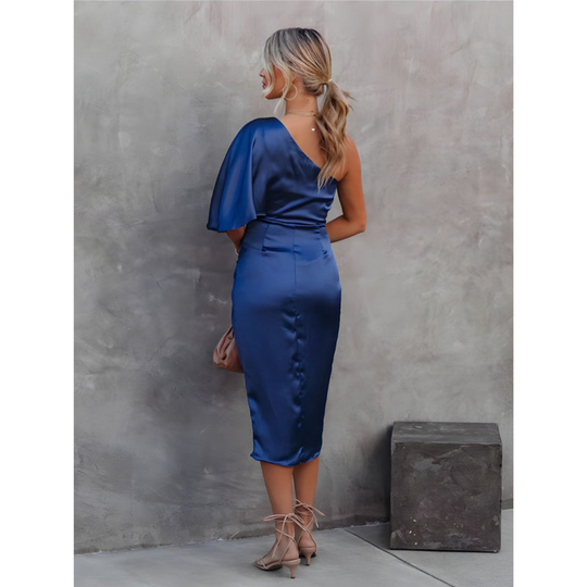 Midikleid aus Seide für Damen | Party