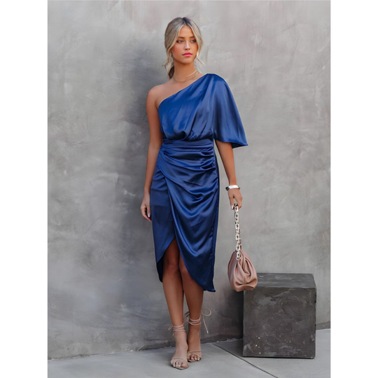 Midikleid aus Seide für Damen | Party