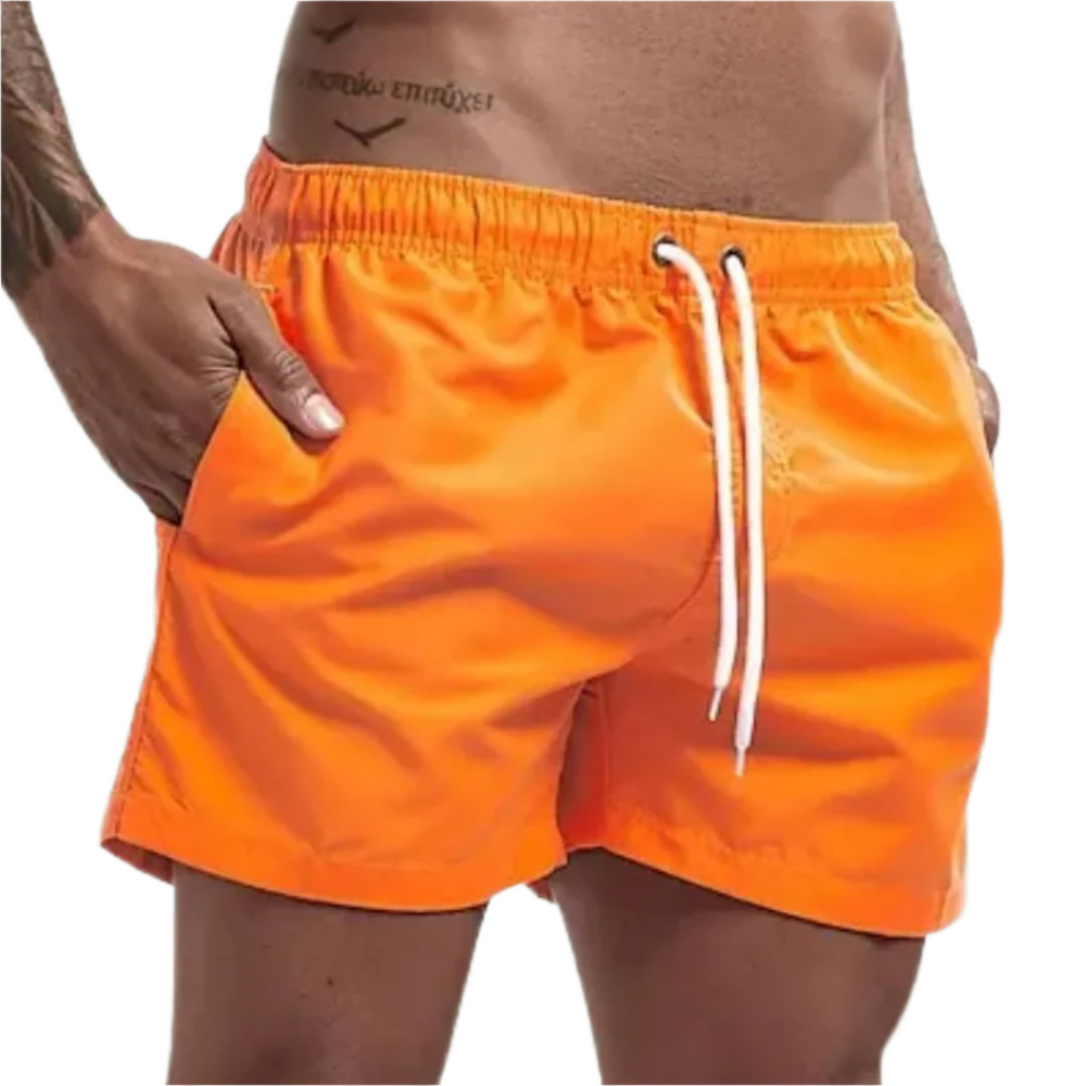 Lose Herren-Badeshorts mit Kordelzug | Sommer