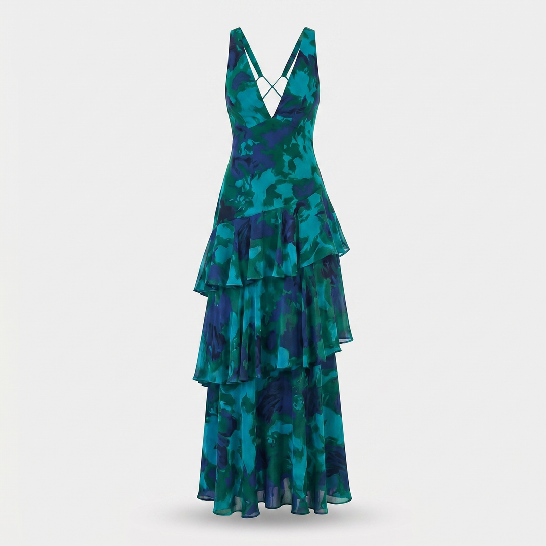 Damen_Maxikleid_aus_leichtem_Chiffon_mit_Blumenmuster_13