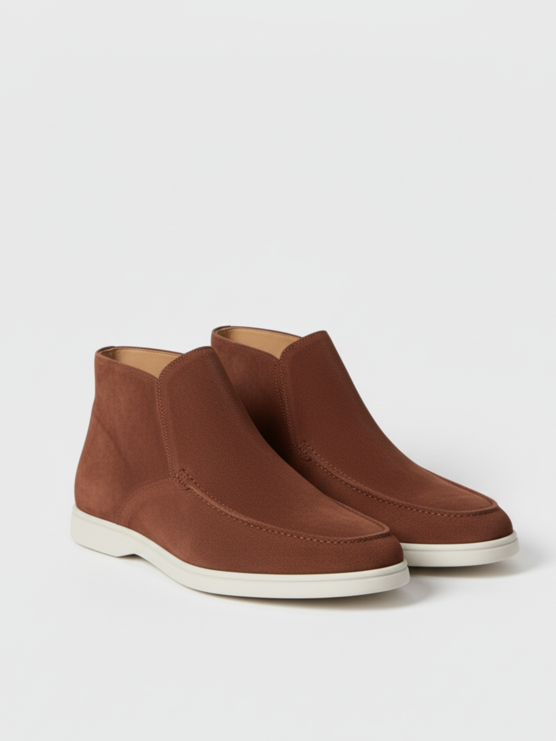 Herren-Wildleder-Knöchelschuhe | Reinschlüpfen