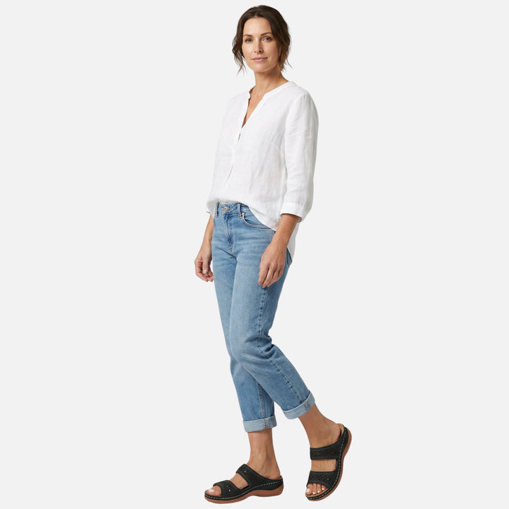 Bequeme Sommer Pantoletten mit Lochmuster für Damen
