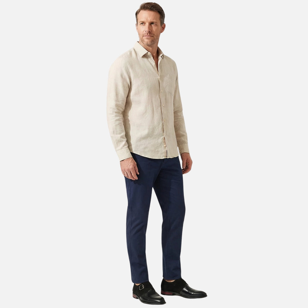 Zweifarbige Monkstrap-Schuhe aus Leder und Wildleder-Optik für Herren