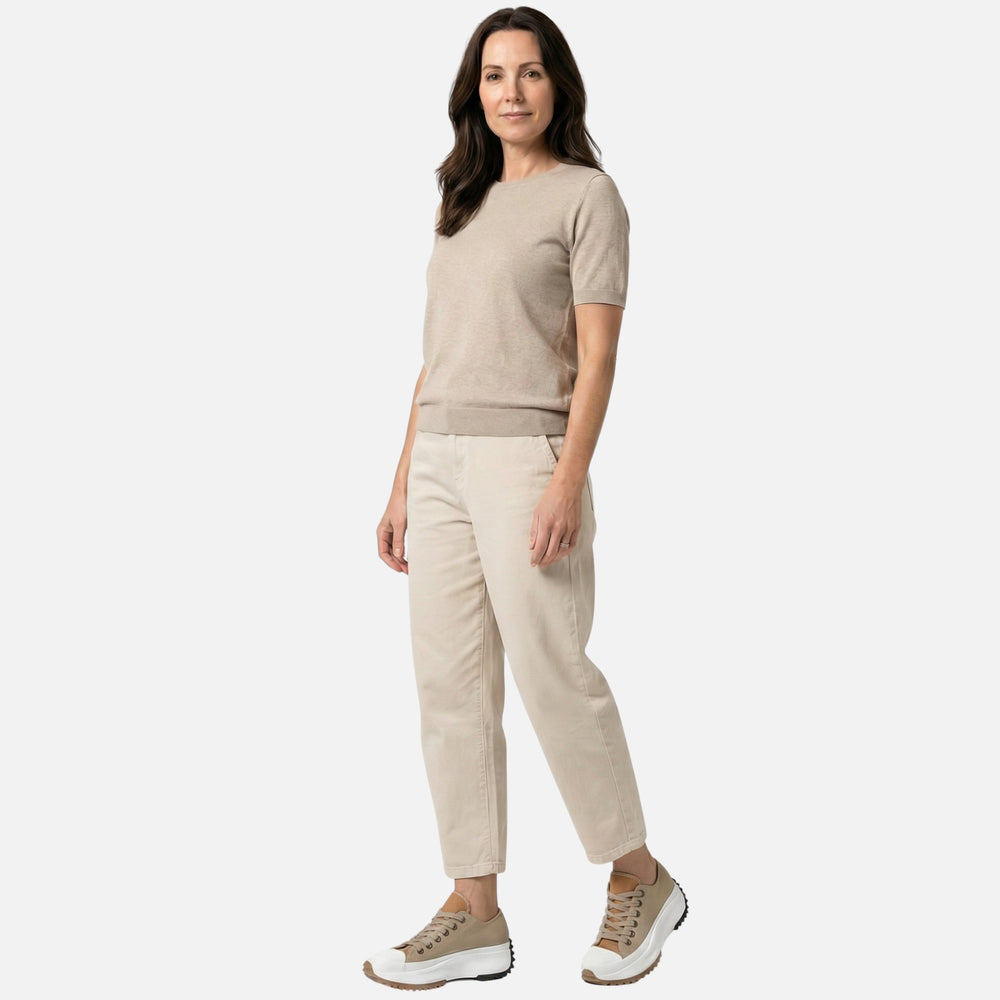 Canvas-Sneaker mit Plateau und Wellensohle für Damen