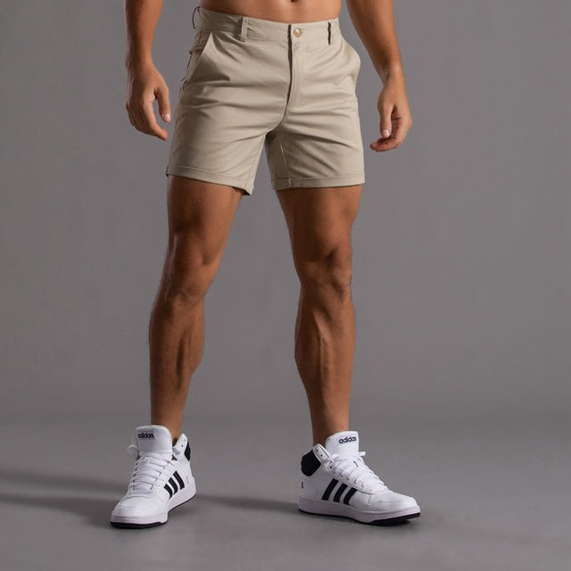 Chino Sommer Shorts fuer Herren 2