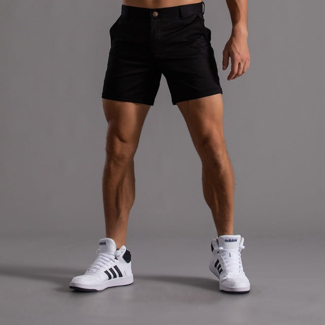 Chino Sommer Shorts fuer Herren 3