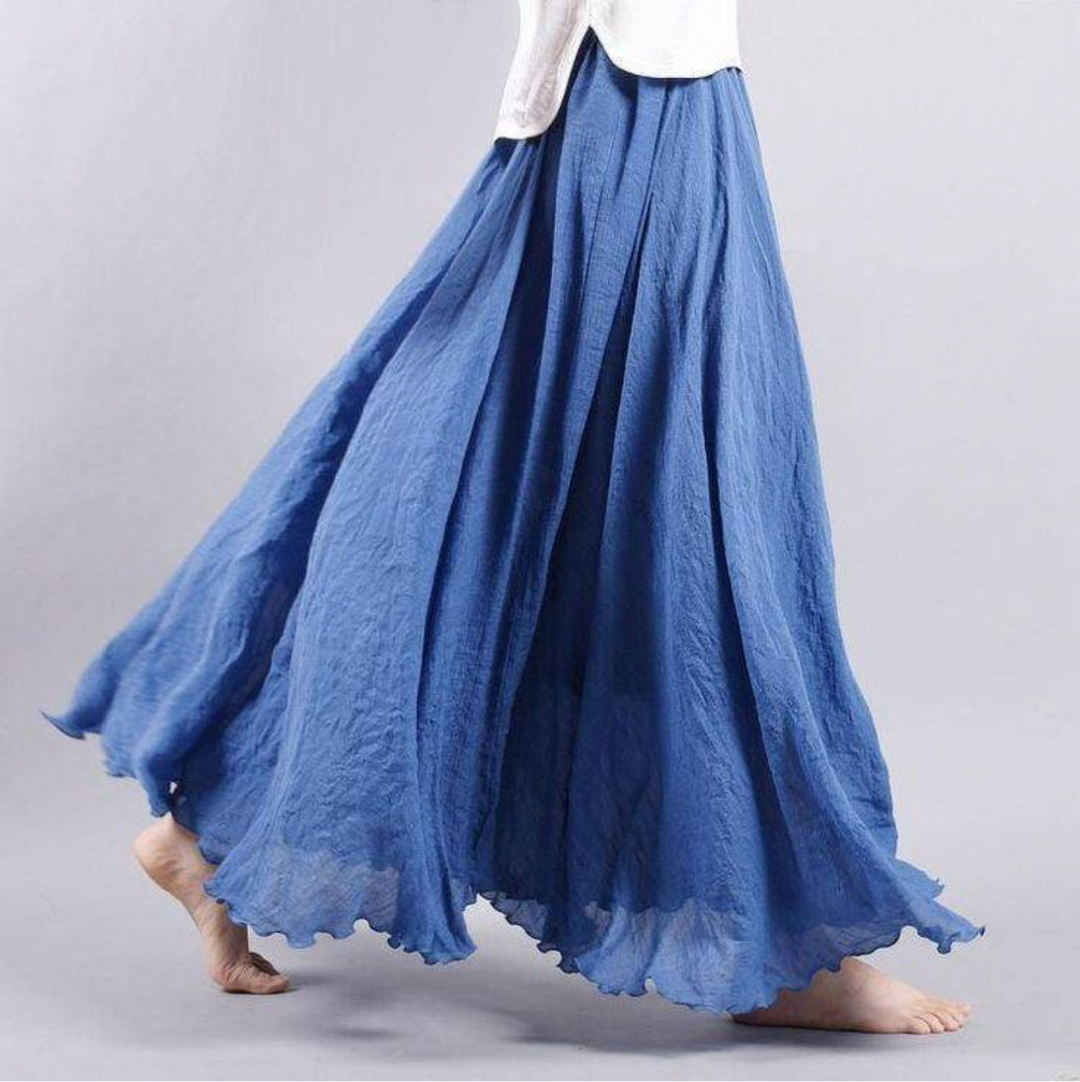 Damen Boho Sommerrock | Maxi