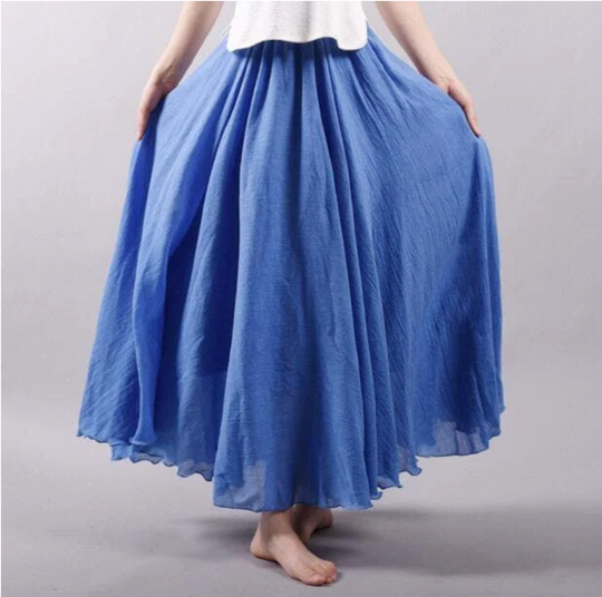 Damen Boho Sommerrock | Maxi