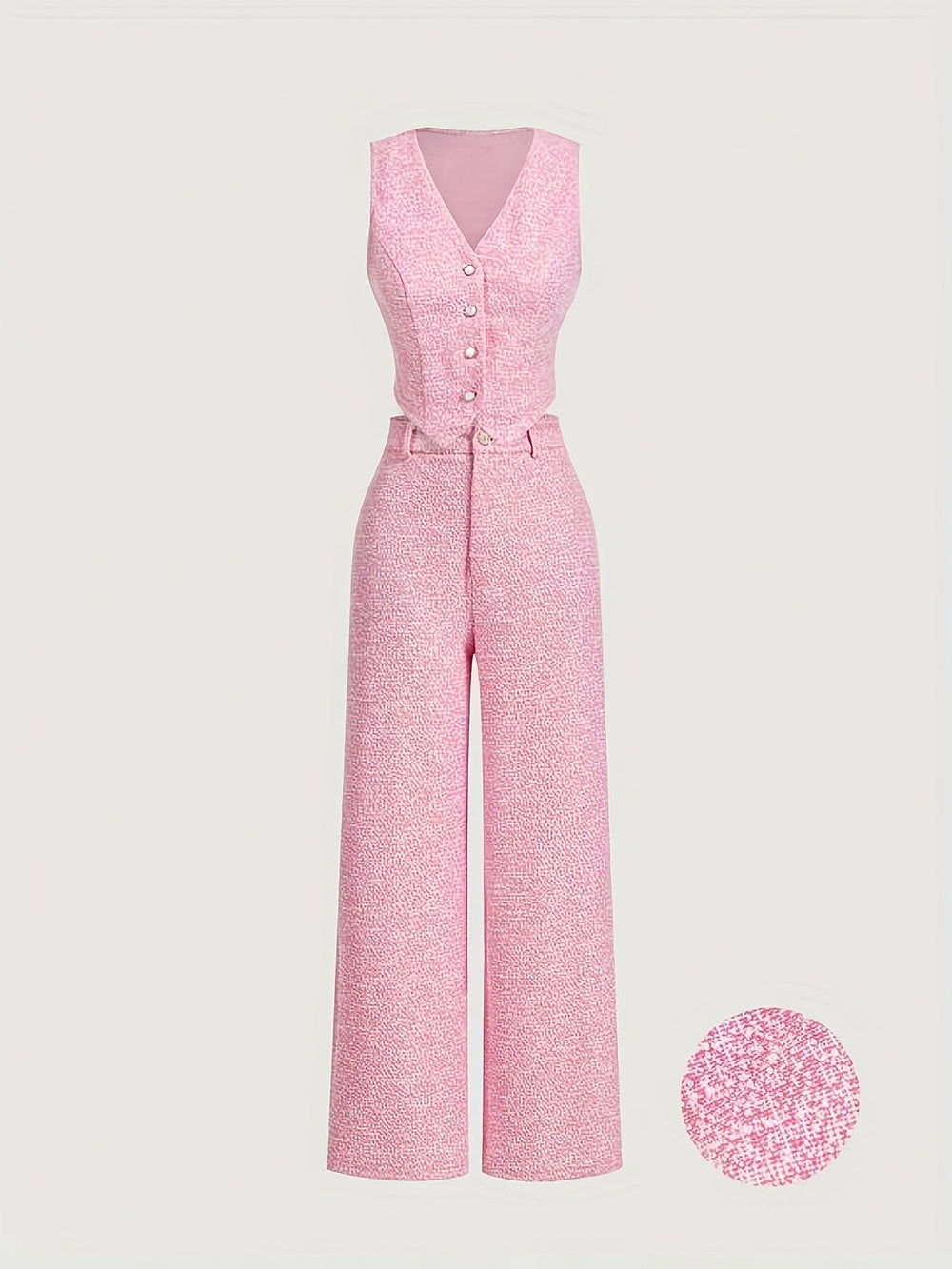 Damen Lässig Overall | Weitem Bein
