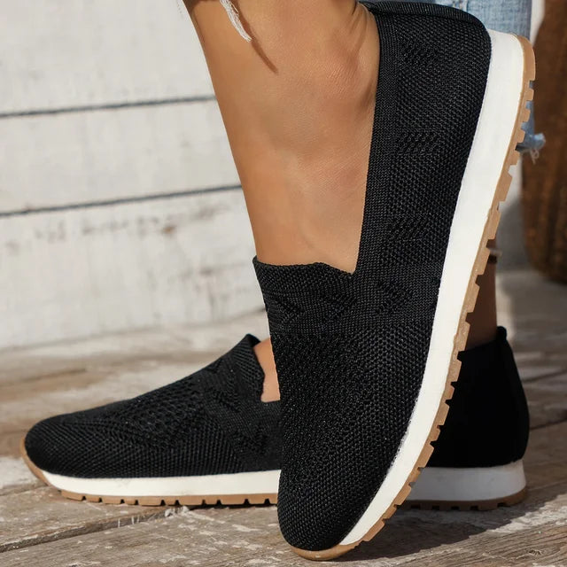 Damen Slip-Ons mit abgerundeter Zehe | Low-Cut