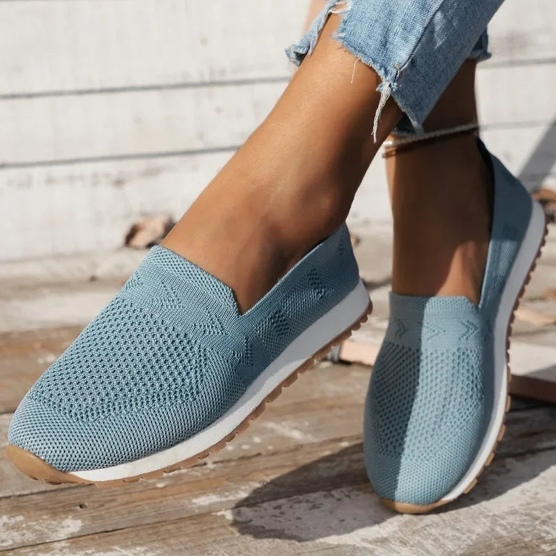 Damen Slip-Ons mit abgerundeter Zehe | Low-Cut